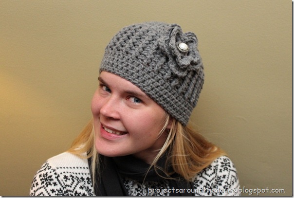crochet ribbed beanie pattern with flower crochet ribbed beanie pattern with flower
