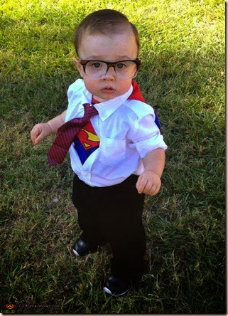 ideas disfraz Clark Kent Superman para niño | Disfraz casero