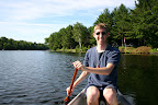 Canoeing on Moore Lake