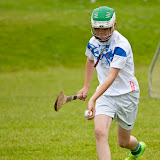 R&Atilde;&ordm;air&Atilde;&shy; Meighan about to strike an sliotar