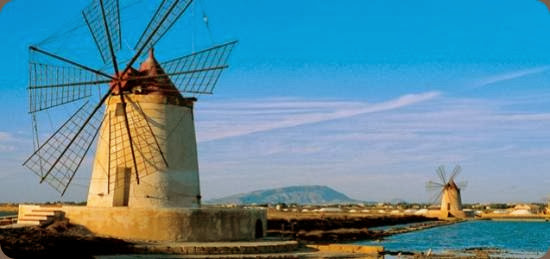 vista da Marsala a Trapani