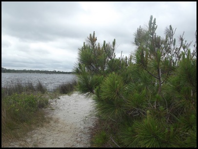 Dune hike & rain paddle 050