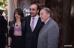 El embajador Pomi con su mujer y el Dr. José Ignacio López, Asesor y Jefe de prensa del Ex Presidente Raúl Alfonsín