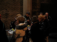 Noah signing autographs after a show.