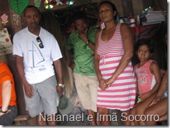 Natanael e Irmã Socorro Natanael e Irmã Socorro