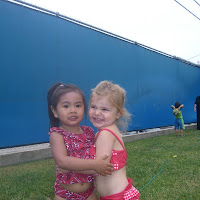 Pandas Water Day! 7.5.12