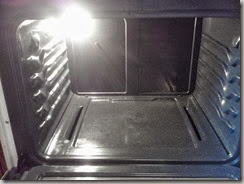 Clean oven