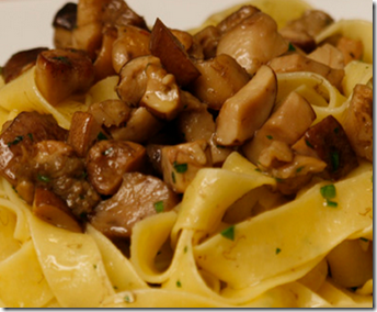 Tagliatelle ai porcini 