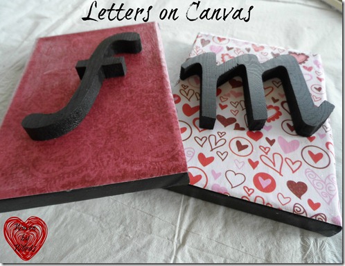 Letters on Canvas
