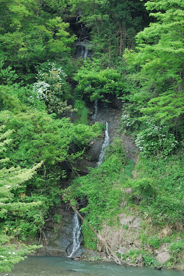 山田川支流の滝