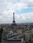 Panoramic view over Paris Panoramic view over Paris