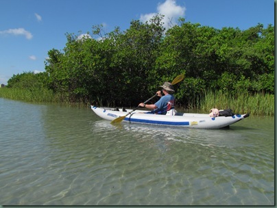 clear shallow water