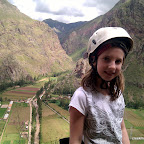Emma, supremely confident, 1500 feet in the air.