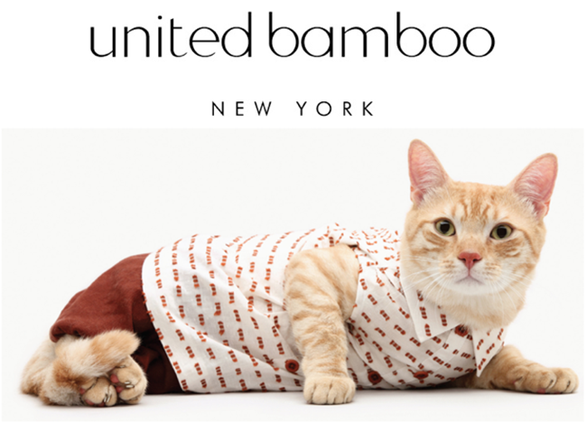 Roupas para Gato da grife United Bamboo. calendario-com-gatos-united-bamboo-1