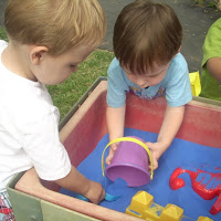 Toddlers Enjoying The Sand Table 7.12.12