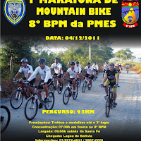 I MARATONA DE MTB 8º BATALHÃO PMES - Imagens - Jailson