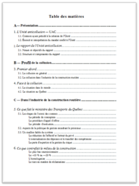 Rapport anticollusion