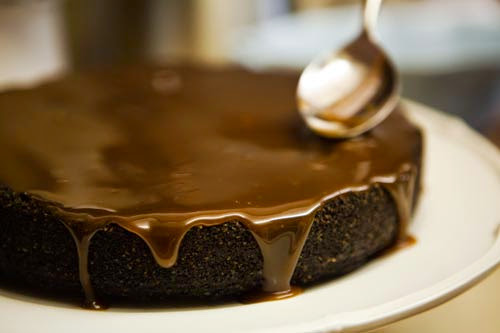 Chocolate Ganache Torte (photo)