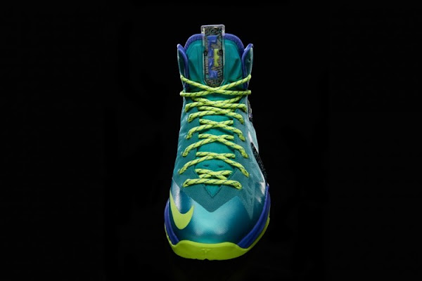 Release Reminder Nike LeBron X PS Elite 8220Sport Turquoise8221 aka Miami Dade