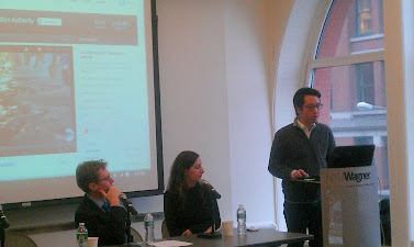 Social Media and Hurricane Sandy panel, November 27, 2012
