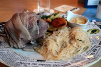 Bacon knuckle sauerkraut