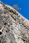 1st belay stance