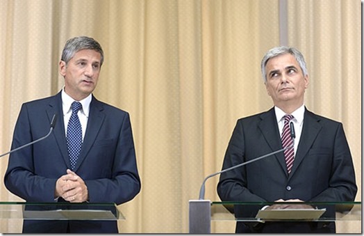 Faymann und Spindi Faymann und Spindi