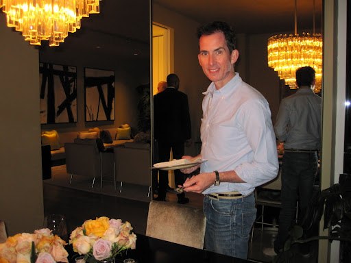 I love having a beautifully set table for a dinner party. Here I am about to begin setting the table.