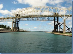 4991 Michigan - Sault Sainte Marie, MI - St Marys River - Soo Locks Boat Tours - International Bridge 4991 Michigan - Sault Sainte Marie, MI - St Marys River - Soo Locks Boat Tours - International Bridge