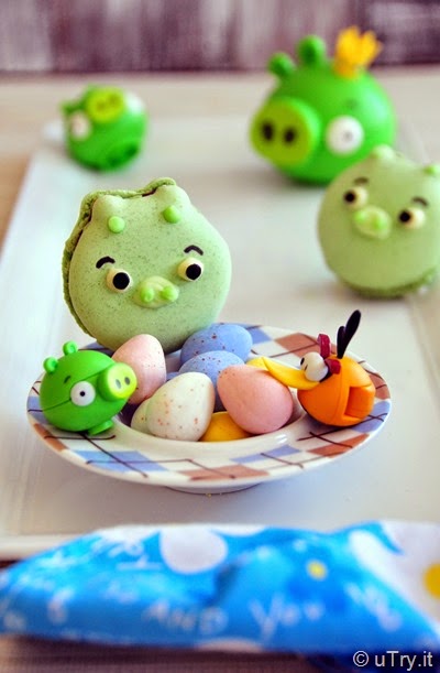 Angry Birds Piggy French Macarons   http://uTry.it