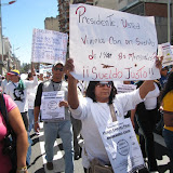(19.01.11) Marcha en solidaridad con el gremio de enfermeros por un salario justo y adecuado. En apoyo a las enfermeras venezolanas