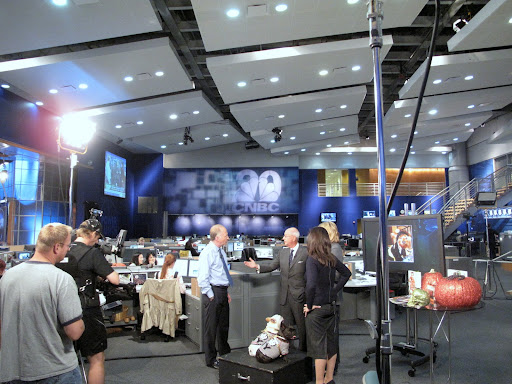 Everyone at Power Lunch was so surprise at how well-behaved we were.  They just didn't realize how experienced we are!
