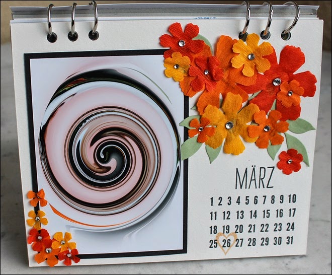 Tischkalender 2015 selbermachen basteln Blanko Vorlage 06 Tischkalender 2015 selbermachen basteln Blanko Vorlage 06