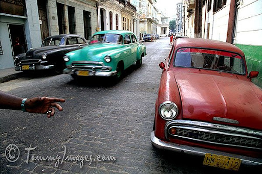 green classic cars
