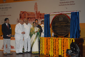 With The President of India Smt. Pratibha Devisingh Patil during Centenary Celebration of IISC, Bangalore on 08-05-2009