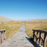 Tianshan - Arrivée Dune rugissante Ming Shashan