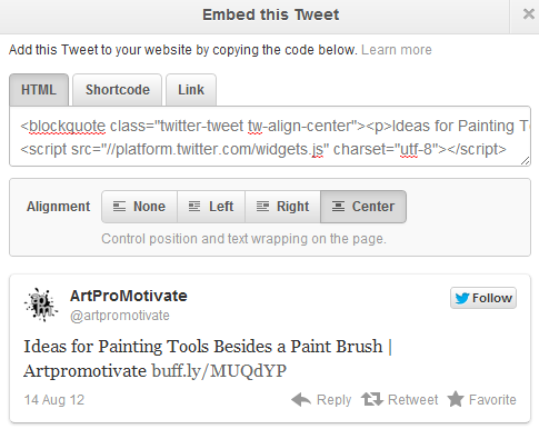 Twitter Tricks for Smart Tweeters  Embed-tweet1