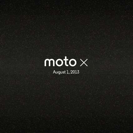 Moto x 1 august
