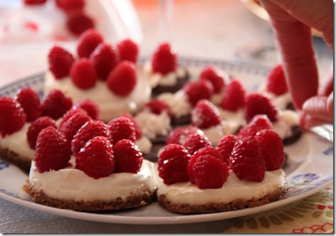Tartelettes framboise - Sophie D Tartelettes framboise - Sophie D