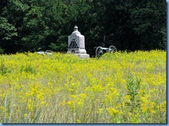 2667 Pennsylvania - Gettysburg, PA - Gettysburg National Military Park Auto Tour - Stop 9 - 1st New York Light Artillery Memorial