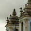 The top of Rosario Dos Pretos, called the 'Slave Church'.