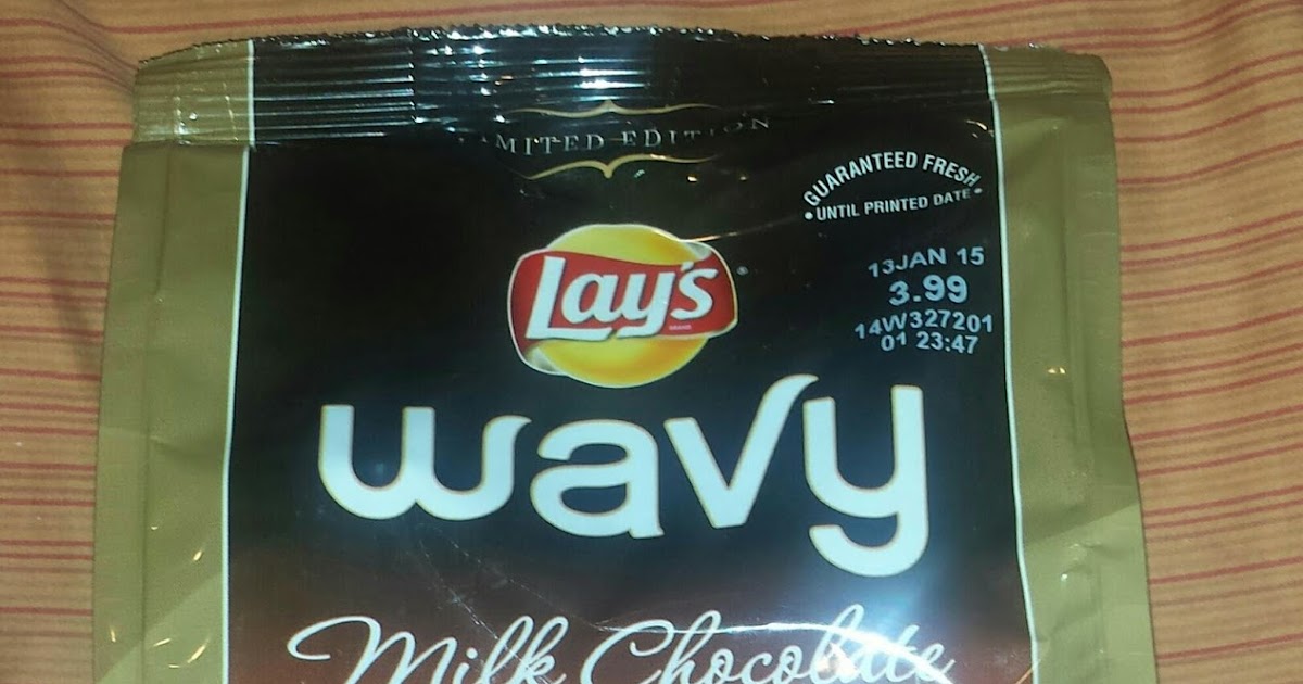The Chip Report Lay's USA Wavy Milk Chocolate Covered Potato Chips