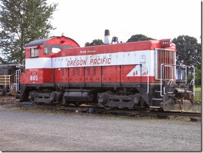 IMG_7708 Oregon Pacific SW8 #801 at Liberal on July 19, 2007