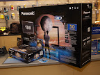 Panasonic's Full HD 3D Home Theater System on the counter ready for purchase at Best Buy's NYC Union Square location.