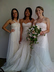 Our three models looked lovely in their gowns.