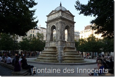 Fontaine des Innocents, Les Halles, Paris