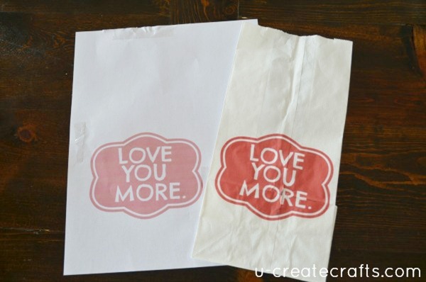 Love you more Valentine Bag Tutorial 11