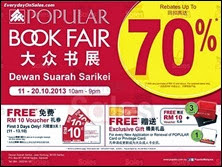 Popular Bookstores Books Sale Fair 2013 Malaysia Dewan Suarah Sarikei Deals Offer Shopping EverydayOnSales