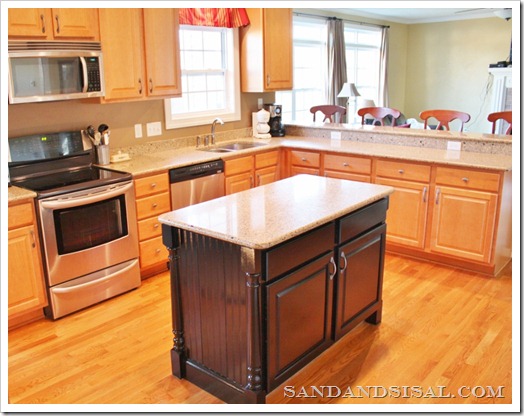 Bead Board Kitchen Island: Reader Inspiration Turned Reality