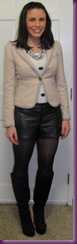 pink blazer